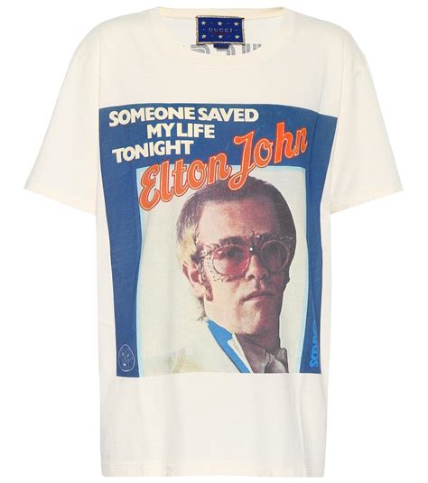 gucci elton john t shirt